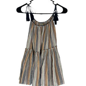 ASOS Pastel Boho Tasel Summer Blouse